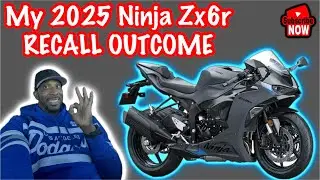 Dealer visit 1st recall check outcome on my 2025 Kawasaki zx6r #kawasakininja #zx6r 