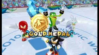 Mario & Sonic at the Olympic Winter Games - Ice Hockey #143 (Team Shadow)
