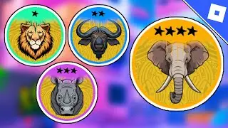 [EVENT] How to complete the EXTREME, MASTER, PRO & NOOB CHALLENGES in SAVANNAH LIFE | Roblox