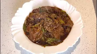 Tender pork loin and leeks with lemon sauce// Delicious quick recipe ‼️