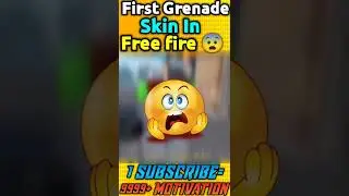 First Grenade Skin in free fire 😨? Unknown facts about free fire😱 #freefire #facts #shorts #factfire