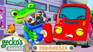 🚒Kebakaran Di Garasi Gecko | Garasi Gecko | Kartun Populer Anak-Anak | Seru dan Mendidik