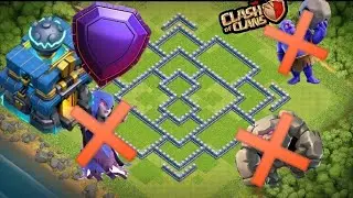 Best TH12 Trophy Base! (With Replay) (Anti Ground/Anti 2-star)