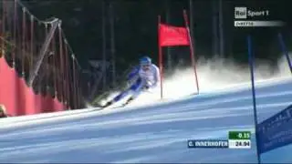 Christof Innerhofer wins superg garmisch partenkirchen 2011