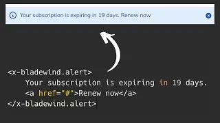 Bladewind UI: Free Tailwind Blade Components Library