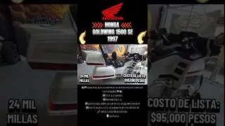 💥💥💥📢 𝔻𝕀𝕊ℙ𝕆ℕ𝕀𝔹𝕃𝔼 💥💥💥 HONDA GOLDWING 1500 SE MODELO:1997 CON 24 MIL MILLAS EN $95,000 PESOS.