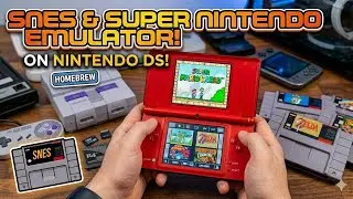NDS HomeBrew #8 - SNEmulDS Emulator in 2024