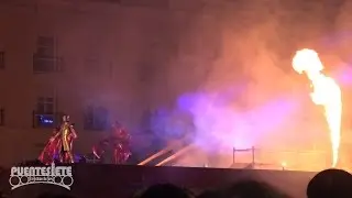Espect&aacute;culo PiroMusical en las Setas. Navidad en Sevilla 2016.