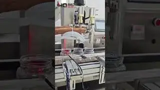 inline servo gear pump filling machine with stirring and heating bucket nozzles  #bottlefiller