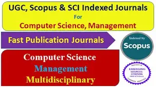 Computer Science and Management Journals | UGC Approved| Scopus Journals #managementjournalsugc2020