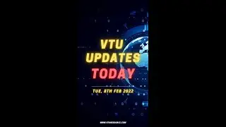 VTU Updates Today - 8th feb 2022- Colleges closed for 3 days