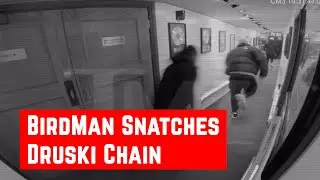 Birdman Snatches Druski Chain On Surveillance Video