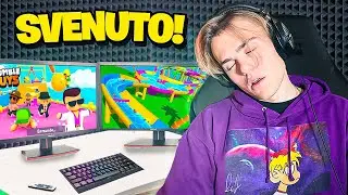 SONO SVENUTO alle 3 DI NOTTE su STUMBLE GUYS nella VILLA!
