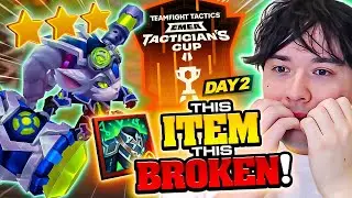 This 2-1 Portable Forge Gave Me Poppy's Statistically BEST Item! I Set 14 TFT