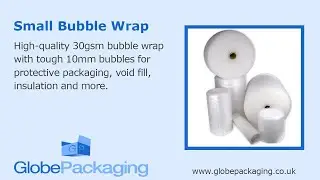 Small Bubble Wrap | www.globepackaging.co.uk