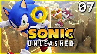 BEST DESSERT STAGE EVER!! Sonic Unleashed (Xbox 360) | Part 7 - Shamar and Empire City