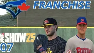 MLB 25 TORONTON BLUE JAYS FRANCHISE - TOP PITCHING PROSPECTS SHOWING OFF