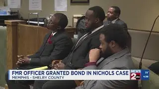 Former Memphis officer granted bond in Tyre Nichols case