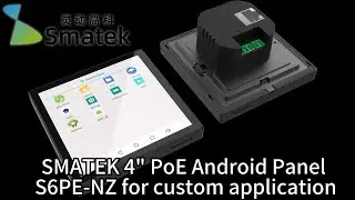 4 inch PoE In Wall Android Smart Control Touch LCD Panel Tablet PC China OEM manufacturer supplier