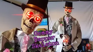 NEW For 2024 At Home Gemmy Life-Size/ Animated Dapper Skeleton - Official Review