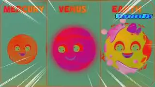 The Eight Planets Song FX//Solar System Song FX//Sponsored by Gamavision Csupo Effects