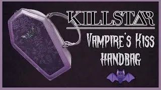 Killstar: Vampire's Kiss Coffin Handbag Unboxing