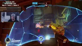 Overwatch Ana God mL7 Showing His Monster Support Skills