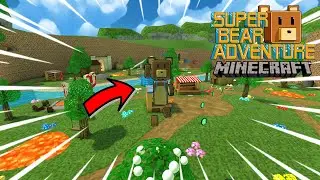 SUPER BEAR ADVENTURE VERSI MINECRAFT GAMEPLAY!!!