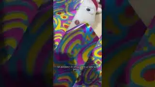 Rainbow foil #holographic #coldfoil #foilprint #holographic #hotfoil