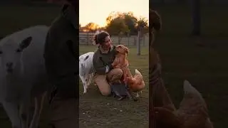 💖 The Soulful Connection: Close-Up Look at The Beautiful Human-Animal Bond 🐶 #vlog #animals #love