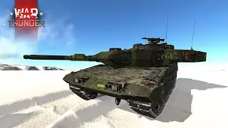 Strv 122A + Nuke - Swedish Main Battle Tank | War Thunder Gameplay