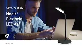 Flexibele LED-tafellamp - LTLGQ3M2BK (NL)