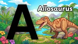 ABC Song for Kids 🦖 | Learn Letters with the Dino Crew