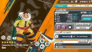 5 ⭐ Grand Fleet commander Sai Gameplay||OPBR||Animperor||#youtube #opbr #onepiecebountyrush 