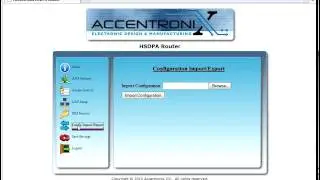 Accentronix HSDPA Router Demonstration