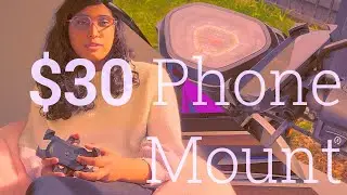 Cheap $30 Motorcycle Phone holder??? Review and install ~ Budget Motorcycling