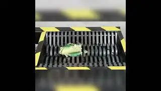 #Shredder vs #snake #Shredding machine #mechanical #mechanic#Respect#shorts#crushing#cutting