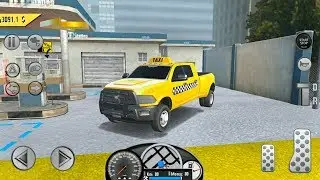 Real Taxi Sim 2018 - Dodge Ram Truck - Android Gameplay FHD