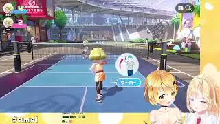 Yozora Mel vs Amelia in Batminton