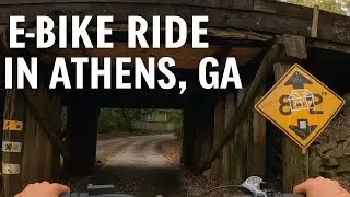 Firefly Trail &rarr; Downtown Athens &rarr; Pulaski Heights &rarr; Boulevard &rarr; Normaltown (E-Bike Ride) 🚴&zwj;♂️