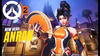 Overwatch 2 New Hero ANRAN Multiplayer Gameplay in 2026 [4K]
