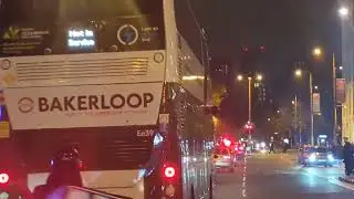 Here is the Bakerloop bus in Waterloo Saturday 15 November 2025
