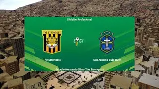 STRONGEST VS SAN ANTONIO BULO BULO J3 PRIMERA DIVISION  DE BOLIVIA