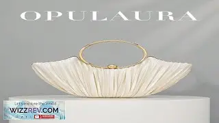 OpulAura Women's Metallic Luxury Evening Clutch Bag Elegant Leather Party Handbag Glitter