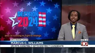 Marcus C Williams On News 10 NBC WHEC