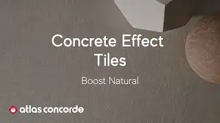 Concrete-effect tiles inspired by raw heart | Atlas Concorde