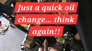 Kawasaki Mule Oil dipstick shenanigans!!!