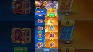 Chest Opening 61&ndash;80 🔥 Season Chests INSANE Drops?! 😱✨ | Clash Royale #clashroyaleshorts #clashroyale