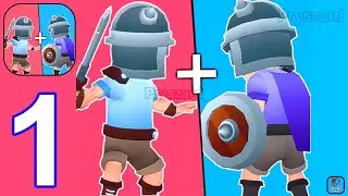 Merge Monster - Fantasy War - Gameplay Walkthrough Part 1 Levels 1-30 Army War Commander (Android)
