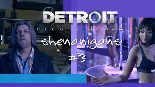 Connor Falls a Lot and Hank is Awkward | DBH shenanigans